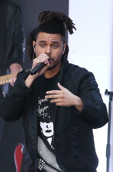 Chanteur Abel Tesfaye de The Weeknd joue sur NBC's 'Today' Show 