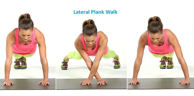 Lateral Plank Marche