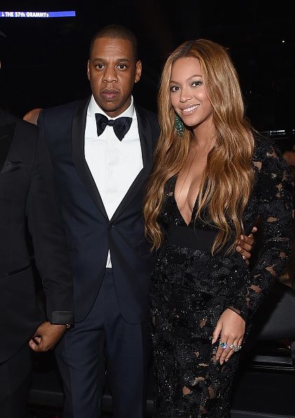 Beyonce et Jay Z lors des Grammys