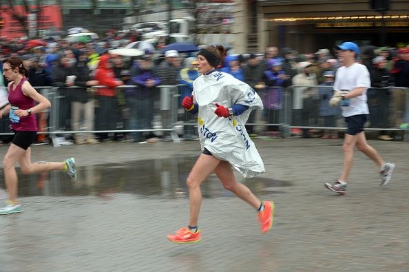 Marathon de Boston 2015 attire l'attention sur histoire d'amour étrange