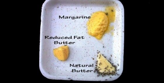 Beurre ou de margarine