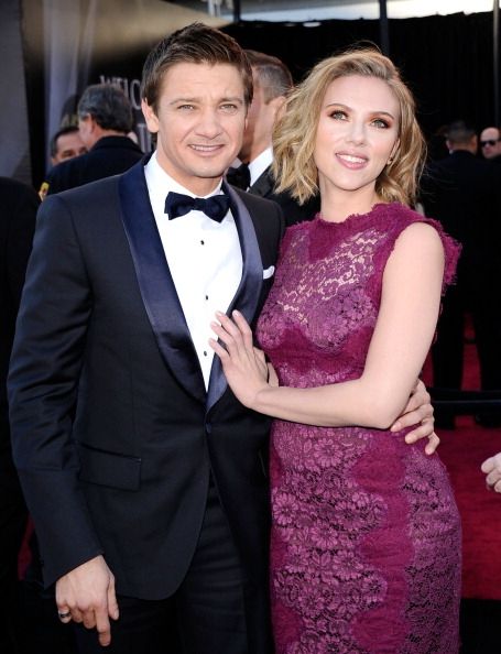 Jeremy Renner et Scarlett Johansson