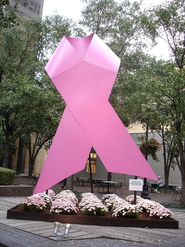 Stand de café à Washington va rose pour la sensibilisation au cancer du sein
