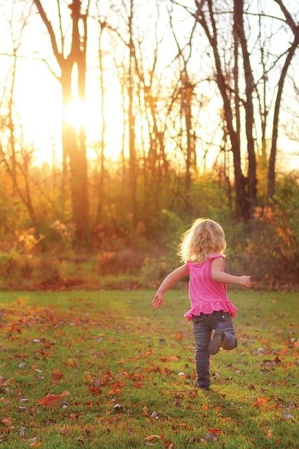 Little Girl en automne