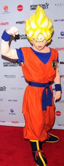 Goku à la 39e International Emmy Awards. Goku à la 39e International Emmy Awards.