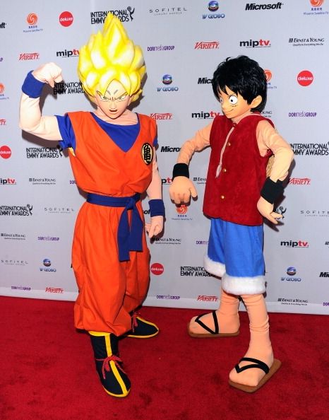 Goku et Luffy