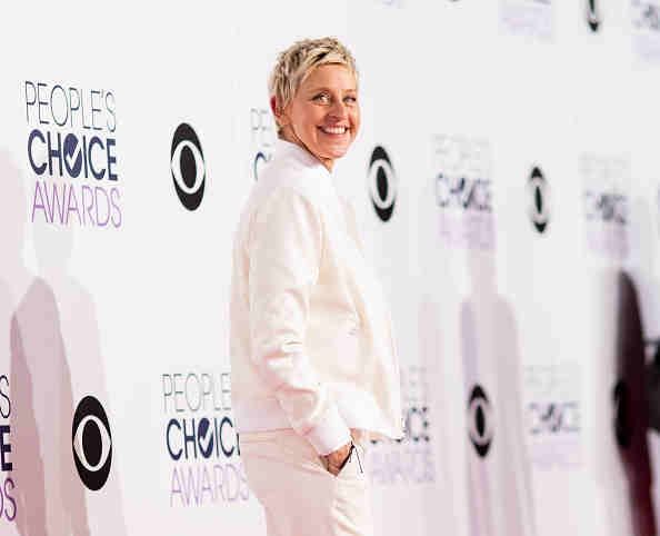 Ellen DeGeneres à la 41e Personnes annuels's Choice Awards.
