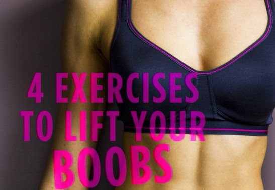 Exercices de lever sein Évitez Augmentation mammaire
