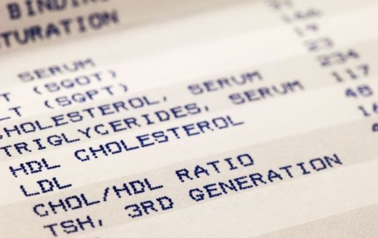 Dépistage du cholestérol est très important pour une bonne santé globale