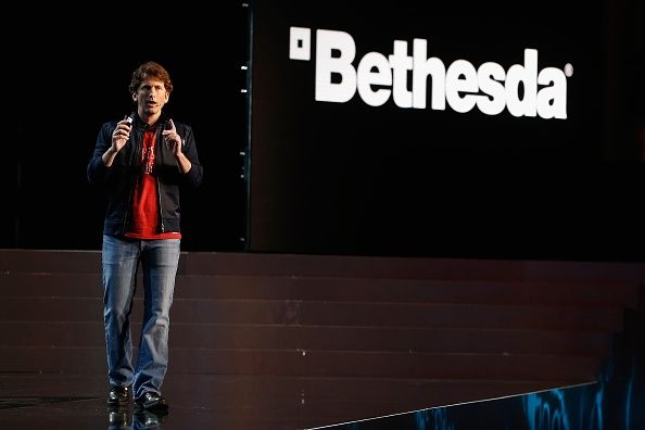 Video Game Company Bethesda Dit presse épreuve devant Start Of Gaming Conférence E3
