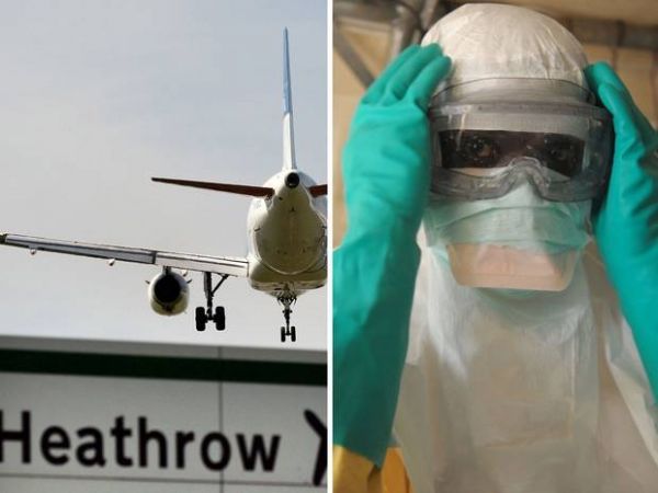 Premier patient Colombie-infectés par le virus Ebola a été ramené au Royaume-Uni pour le traitement.