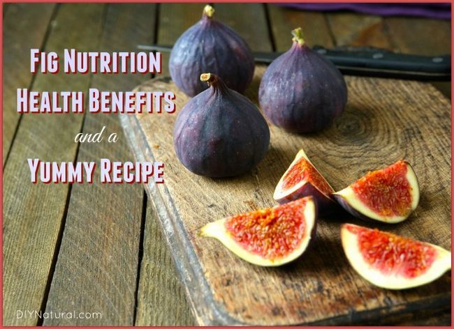Avantages et de la nutrition de figues et une recette de fig santé