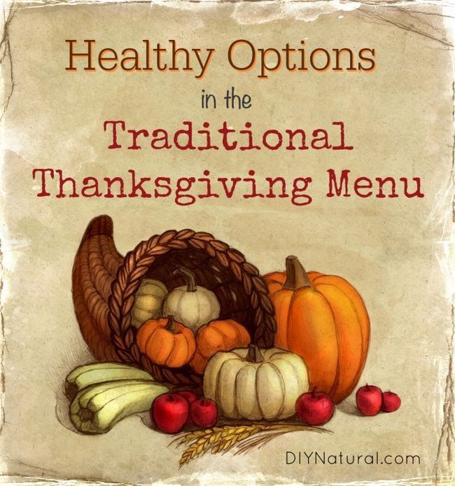 Options saines pour la table de Thanksgiving