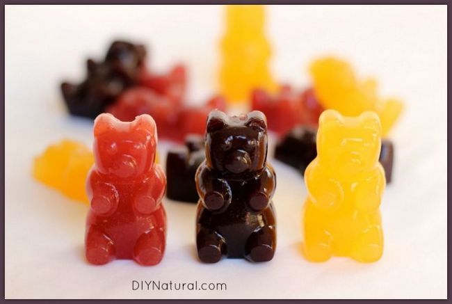 Collation saine Idées Homemade Gummy Bears 1