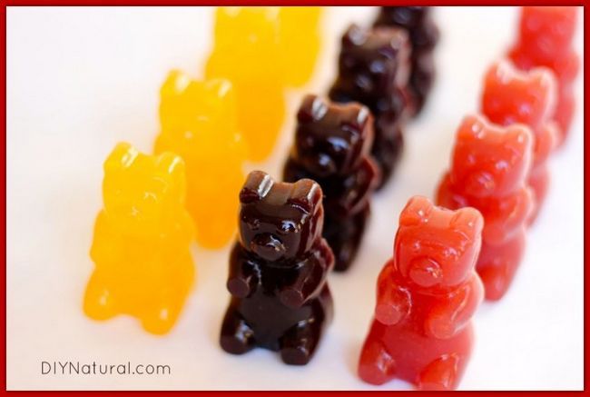 Collation saine Idées Homemade Gummy Bears 2