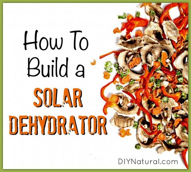 Comment construire un déshydrateur solaire