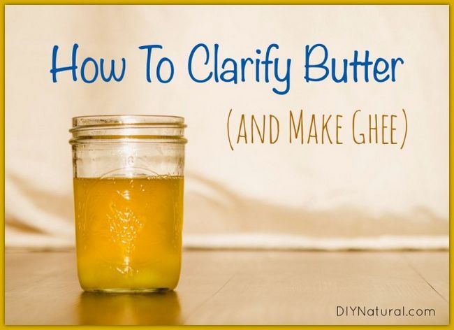 Comment clarifier le beurre (et aussi faire ghee)