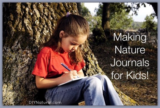 Comment faire de la nature le journal d'un enfant