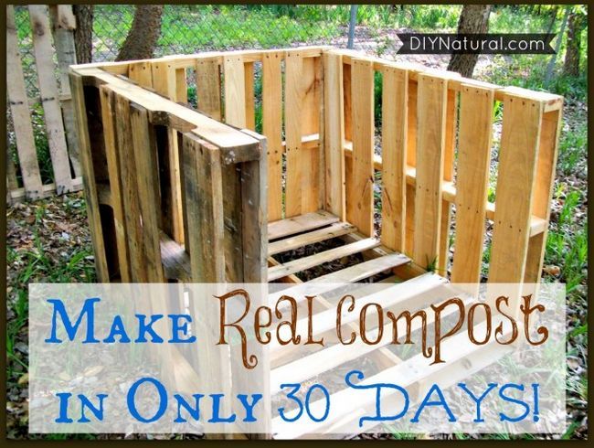 Comment faire du compost très rapide - seulement 30 jours