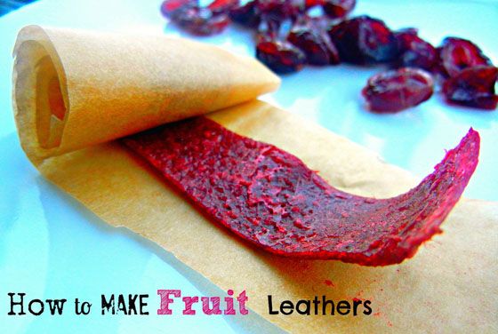 Comment faire Fruit cuir