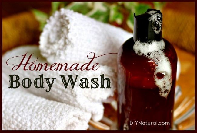 Homemade Body Wash