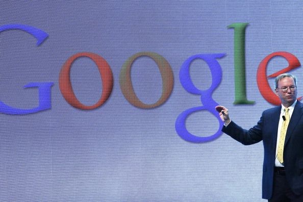 Google's Eric Schmidt Hold News Conference