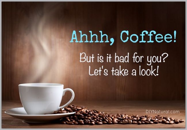 Est de boire du café bon pour vous ou mauvais pour vous?