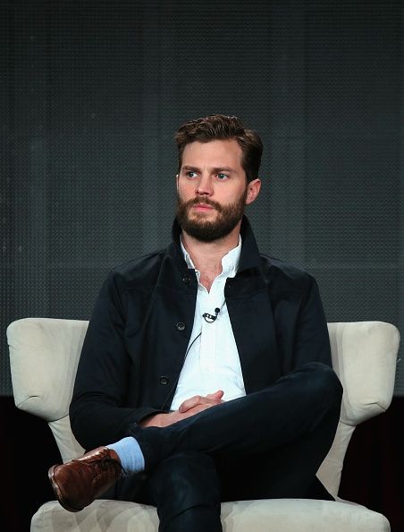 Jamie Dornan au 2015 Netflix TCA Press Tour. Jamie Dornan au 2015 Netflix TCA Press Tour.