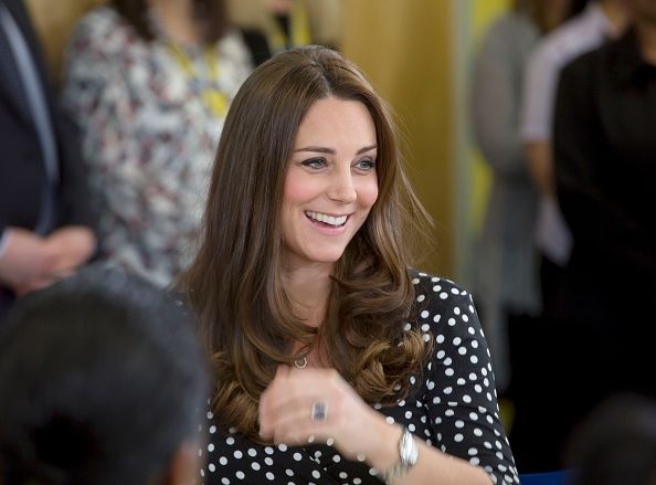 Kate Middleton visite Brookhill enfants's Center.