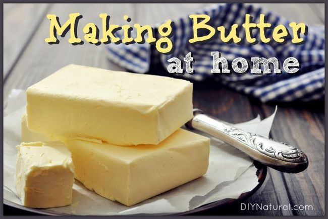 Apprenez à faire le beurre à la maison dans un mélangeur