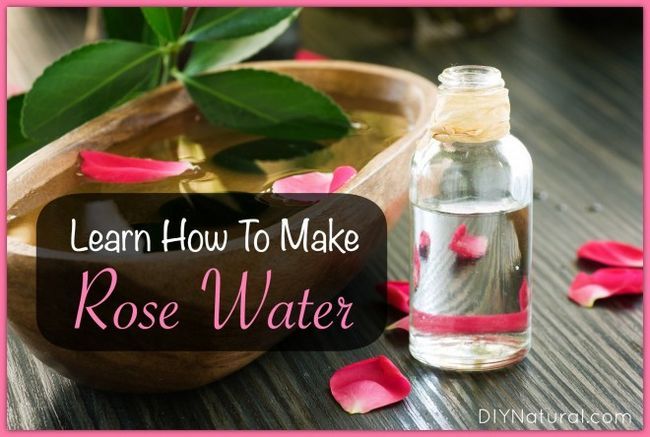 Comment faire de l'eau de rose