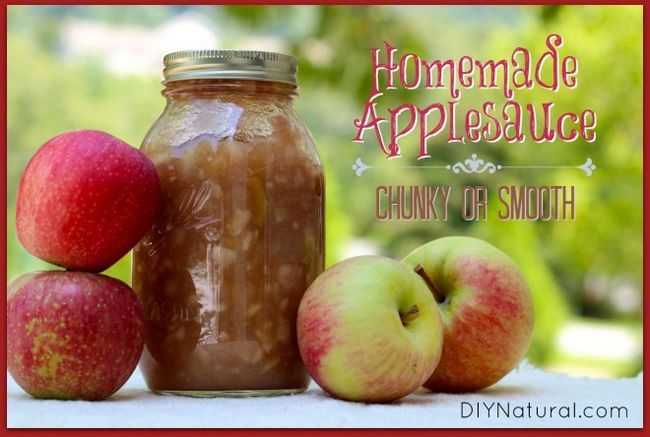 Faites la compote de pommes maison chunky ou lisse
