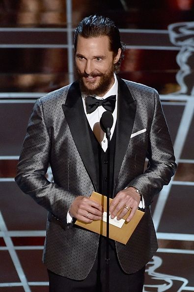 Matthew McConaughey lors de la 87e cérémonie des Oscars.