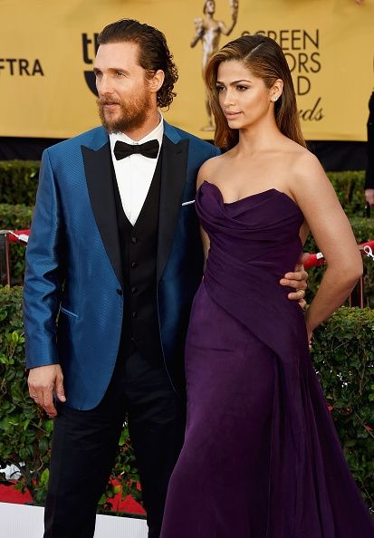 Matthew McConaughey et Camila Alves aux Screen Actors Guild Awards 21e. Matthew McConaughey et Camila Alves aux Screen Actors Guild Awards 21e.