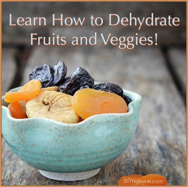 Déshydratation des fruits et légumes
