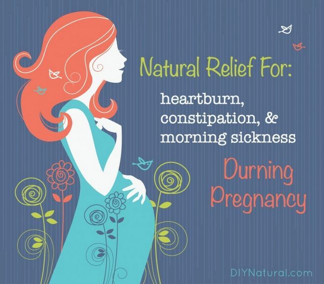 Soulagement naturel pour les brûlures d'estomac et d'autres maux de la grossesse