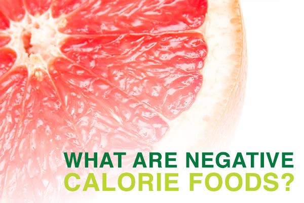 Négatifs aliments riches en calories: 55 aliments à calories négatives tableau et liste