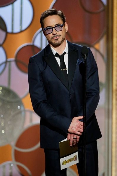 Robert Downey, Jr. à la 72e édition des Golden Globe Awards.