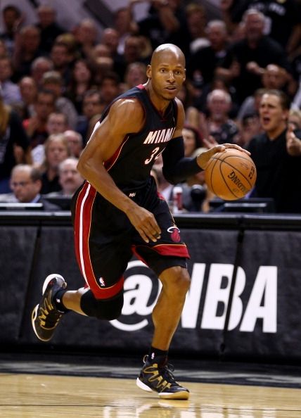 Ray Allen aux Finales NBA 2014.
