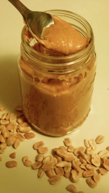 Homemade Organic Peanut Butter crémeuse