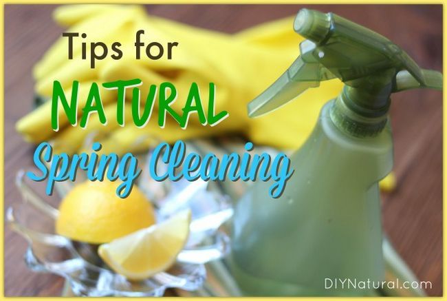 Nettoyage de printemps - conseils pour une maison naturellement propre