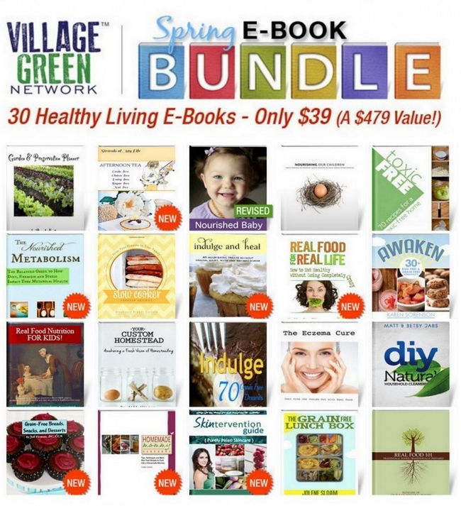 Printemps vente: 30 ebooks de vie sains pour seulement 39 $