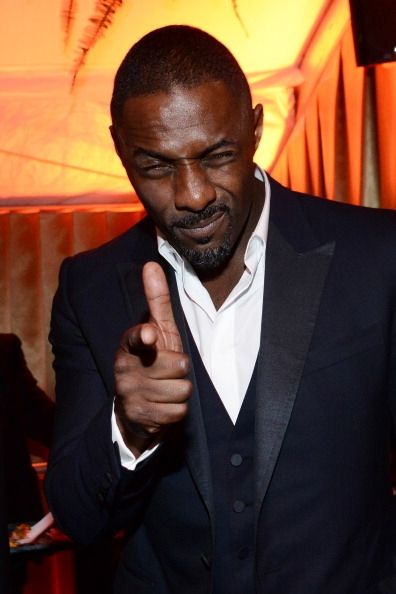 Idris Elba au 2014 The Weinstein Company et Netflix Golden Globes After-Party à l'Hôtel Beverly Hilton.