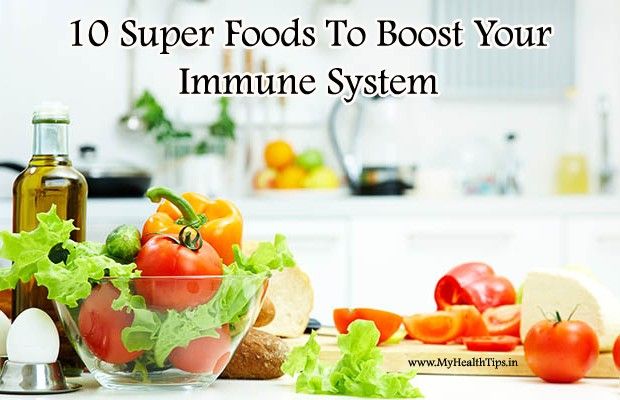Super Foods Pour stimuler votre système immunitaire