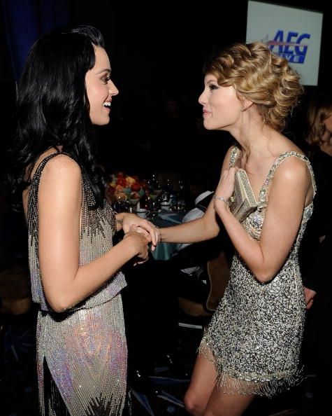 Katy Perry et Taylor Swift au Grammys 2010
