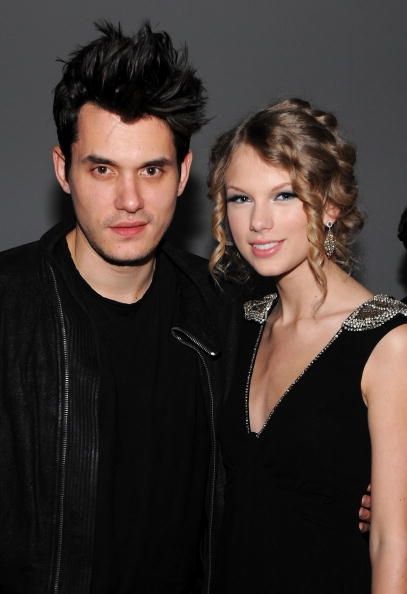 Taylor Swift et John Mayer lors du lancement de Vevo