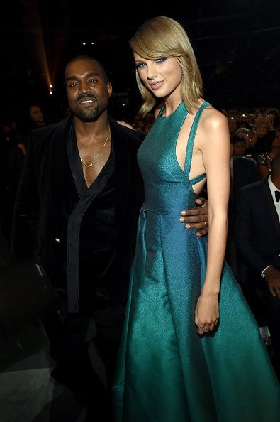 Kanye West et Taylor Swift au Grammys 2015