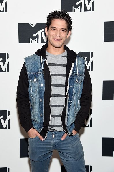 Tyler Posey au 2015 MTV Upfront. Tyler Posey au 2015 MTV Upfront.