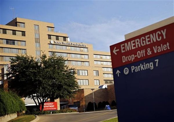 Personnel de l'urgence à cette Texas Health Presbyterian Hospital de Dallas a permis patients Ebola, Thomas Eric Duncan, rentrer à la maison.