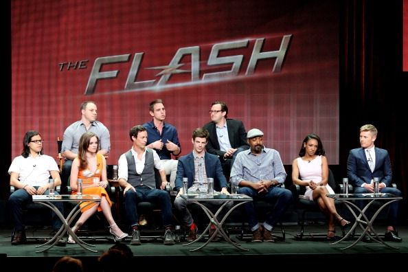 Le casting de'The Flash' at the 2014 Summer TCA Tour.